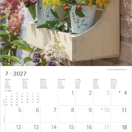 AlphaEdition Garden en Decoration Kalender 2027