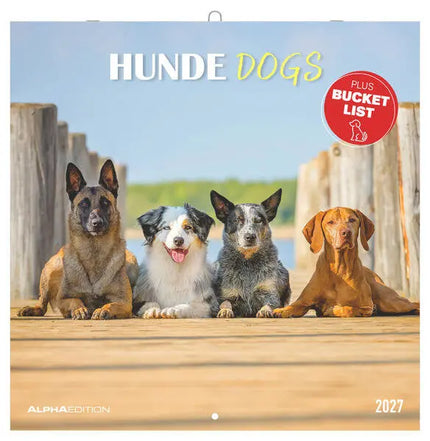 AlphaEdition Honden Kalender 2027