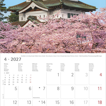 AlphaEdition Japan Kalender 2027