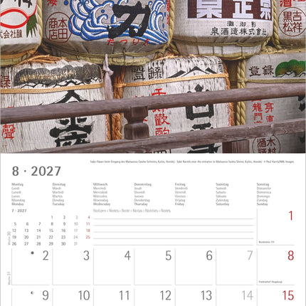 AlphaEdition Japan Kalender 2027