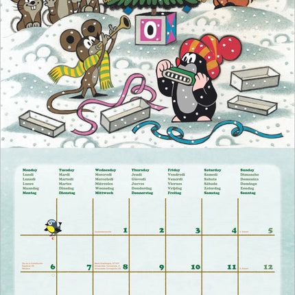AlphaEdition Jonge Dieren Kalender 2027