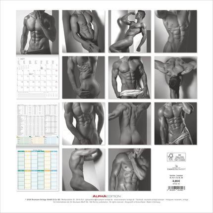AlphaEdition Mijn Mannen Kalender 2027