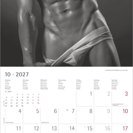 AlphaEdition Mijn Mannen Kalender 2027