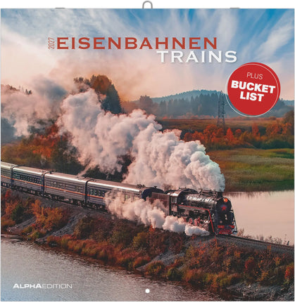 AlphaEdition Mijn Spoorwegen Kalender 2027 – AlphaEdition