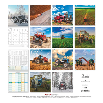 AlphaEdition Mijn Traktoren Kalender 2027