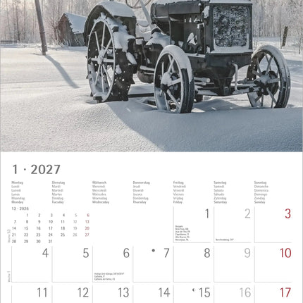 AlphaEdition Mijn Traktoren Kalender 2027