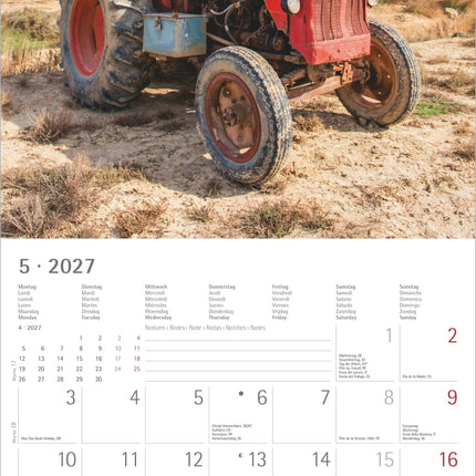AlphaEdition Mijn Traktoren Kalender 2027