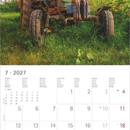AlphaEdition Mijn Traktoren Kalender 2027