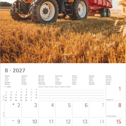 AlphaEdition Mijn Traktoren Kalender 2027