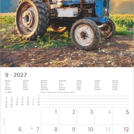 AlphaEdition Mijn Traktoren Kalender 2027