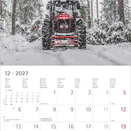 AlphaEdition Mijn Traktoren Kalender 2027