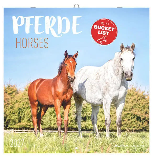 AlphaEdition Paarden Kalender 2027