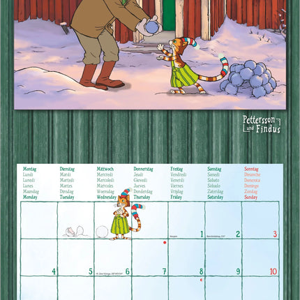 AlphaEdition Pettersson en Findus Kalender 2027