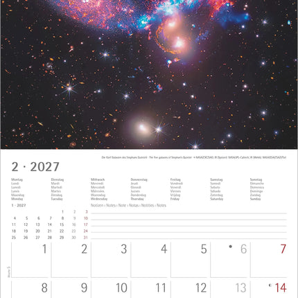 AlphaEdition Space Kalender 2027