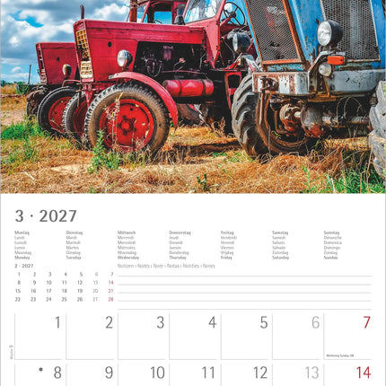 AlphaEdition Spoorwegen Kalender 2027