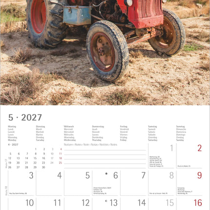 AlphaEdition Spoorwegen Kalender 2027