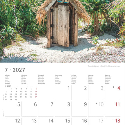 AlphaEdition Toiletten over de hele Wereld Kalender 2027