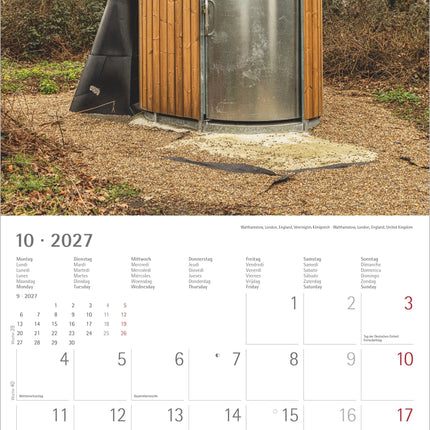 AlphaEdition Toiletten over de hele Wereld Kalender 2027