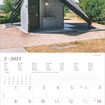AlphaEdition Toiletten over de hele Wereld Kalender 2027