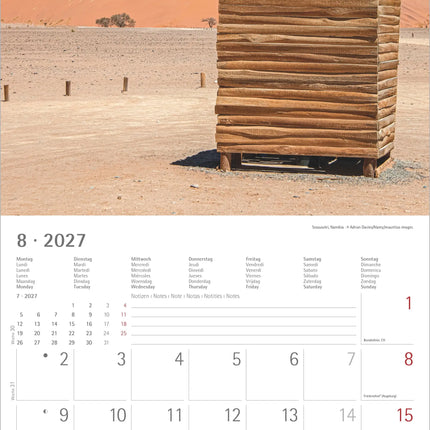 AlphaEdition Toiletten over de hele Wereld Kalender 2027