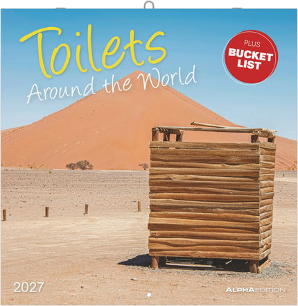 AlphaEdition Toiletten over de hele Wereld Kalender 2027