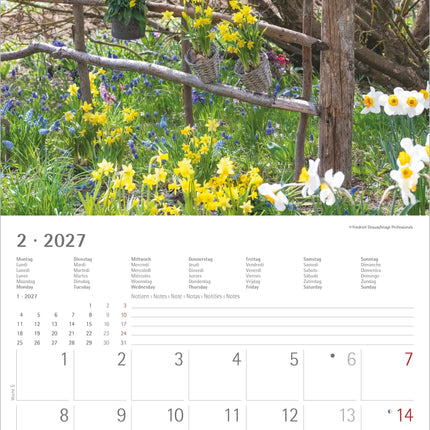 AlphaEdition Tuin Magie Kalender 2027