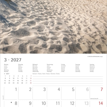 AlphaEdition Zee uitzicht Kalender 2027