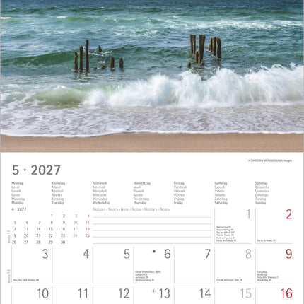 AlphaEdition Zee uitzicht Kalender 2027