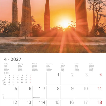 AlphaEdition Zonnige Momenten Kalender 2027