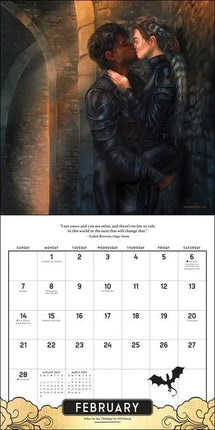 Andrews McMeel Fourth Wing Kalender 2027