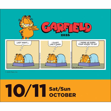 Andrews McMeel Garfield Boxed Kalender 2026