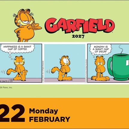 Andrews McMeel Garfield Boxed Kalender 2027