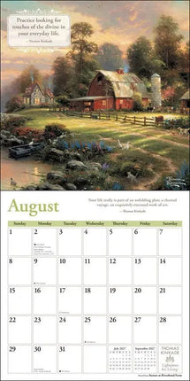 Andrews McMeel Kinkade Lightposts For Living Kalender 2027