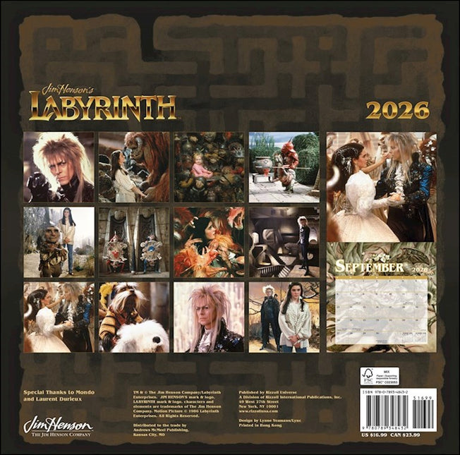 Andrews McMeel Labyrinth Kalender 2026