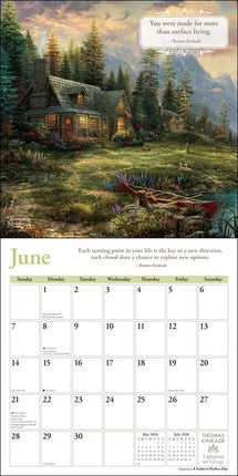 Andrews McMeel Thomas Kinkade Lightposts For Living Kalender 2026