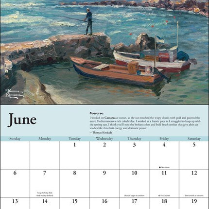 Andrews McMeel Thomas Kinkade Travels Kalender 2027 Deluxe