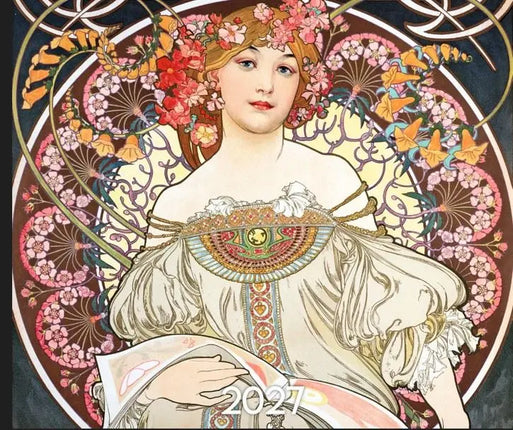 Aquarupella Alfons Mucha Kalender 2027