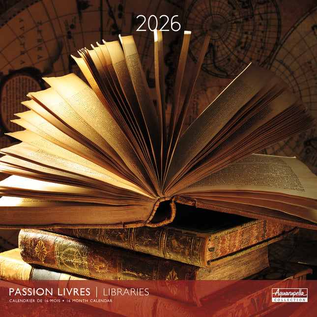 Aquarupella Bibliotheken Kalender 2026