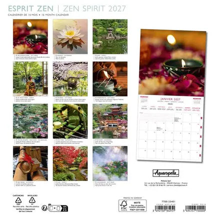 Aquarupella Gaelle Boissonnard Kalender 2027