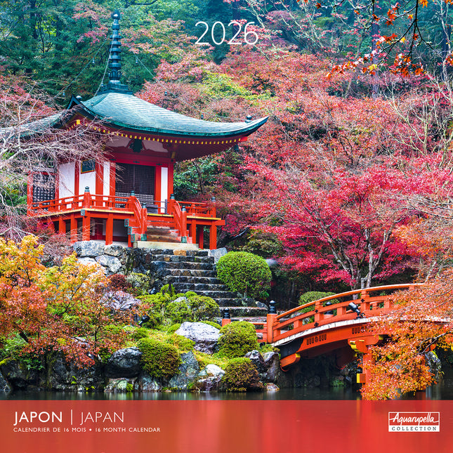 Aquarupella Japan Kalender 2026
