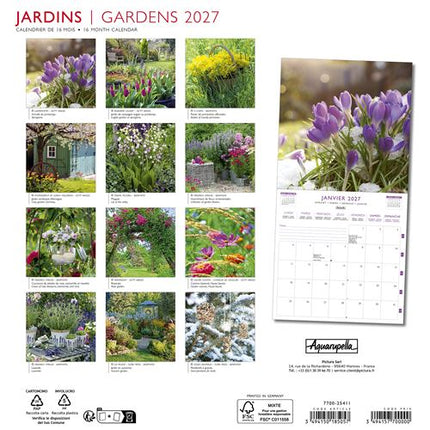 Aquarupella Japan Kalender 2027