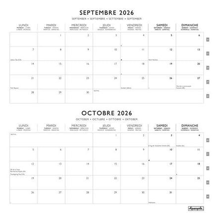 Aquarupella Japan Kalender 2027