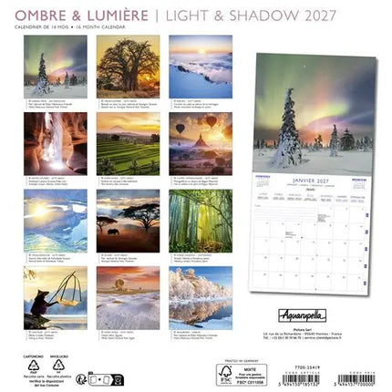 Aquarupella Light and Shadow Kalender 2027
