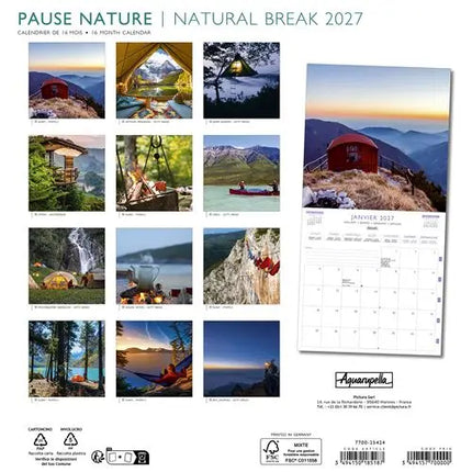 Aquarupella Natural Break Kalender 2027