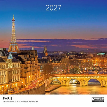 Aquarupella Parijs Kalender 2027