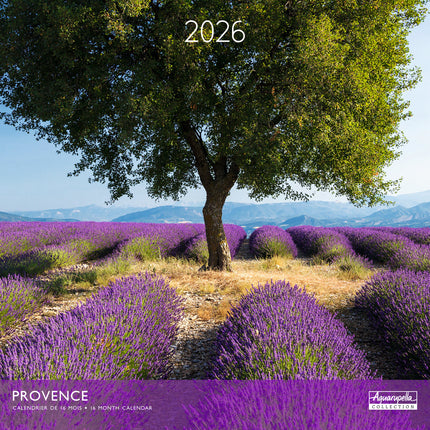Aquarupella Provence Kalender 2026