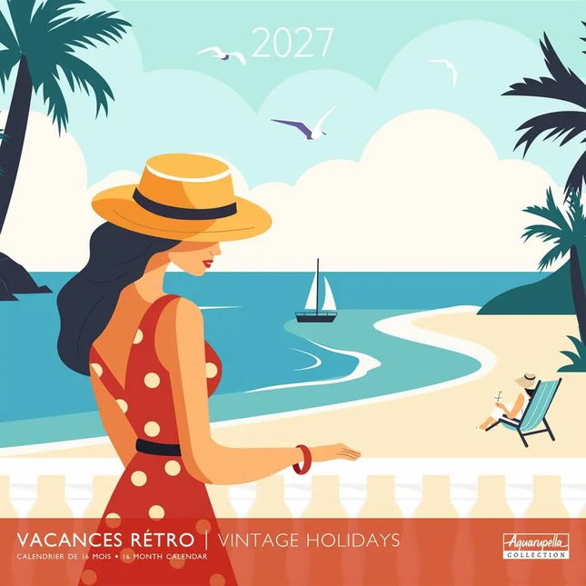 Aquarupella Retro Vakanties Kalender 2027