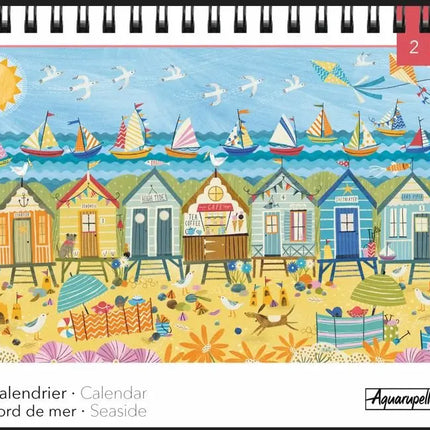 Aquarupella Seaside Deskkalender 2027