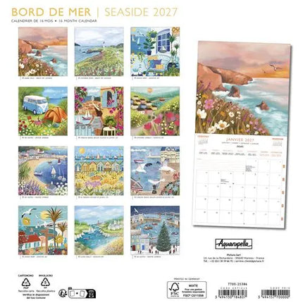 Aquarupella Seaside Kalender 2027