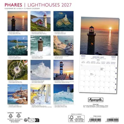 Aquarupella Vuurtoren Kalender 2027